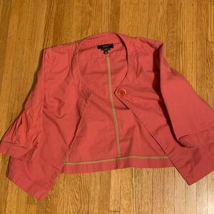 Talbots coral jacket